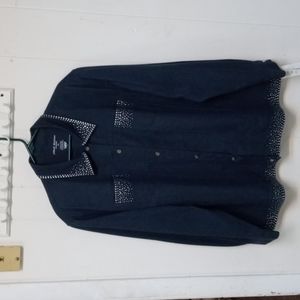 NWT Women's Alfred Dunner LS Snap Button Jean Jacket, Denim, Size 24W.